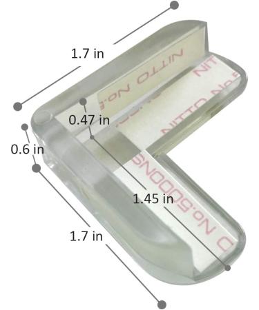 Clear Corner Guards (12 Pack) | Table Corner Protectors for Baby & Kids Furniture | High Resistant Adhesive Gel | Cabinet, Glass Coffee Table | Safety Bumpers - Buy Online on GoSupps.com