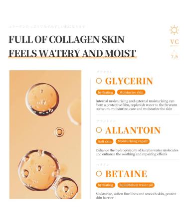 7.5% Vitamin C Revitalizing Face Serum | Brighten & Hydrate Skin | Reduce Dark Spots & Even Tone | 37ml with Niacinamide - Buy Online on GoSupps.com