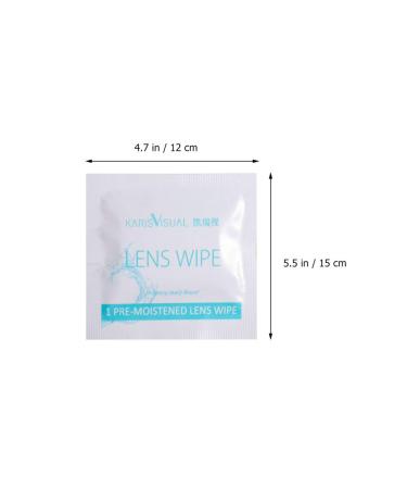 200 PCS Minkissy Lens Cleaning Tissues | Eyeglass Cleaning Cloths & Screen Wipes - Quick Dry & Effective Cleaner - Buy Online on GoSupps.com