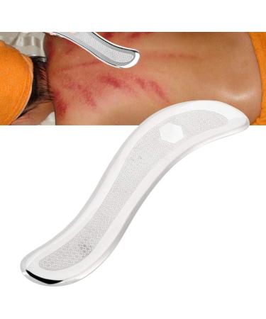 Body Gua Sha Tool - Premium Stainless Steel Massage Tool for Neck Shoulders & Pain Relief - Buy Online on GoSupps.com