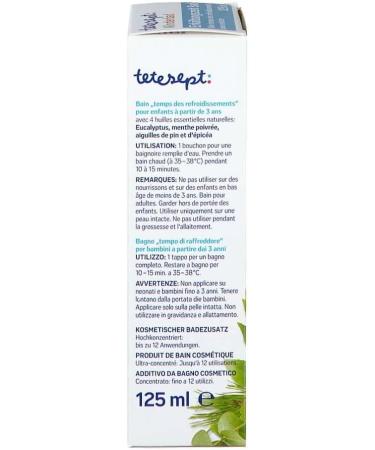 TETESEPT Children's Bath Cold Season 125 ml - Soothing Relief for Kids | Shop Internationally - Buy Online on GoSupps.com