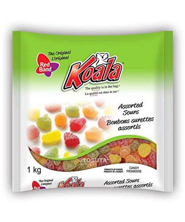 Koala Red Band Assorted Sours (Bulk 1kg)