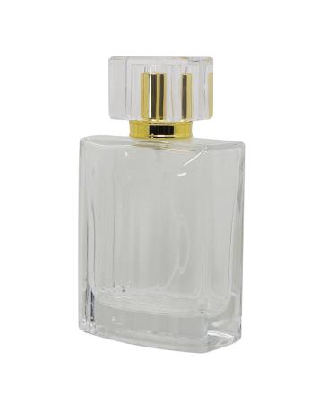 barenx 100ml Empty Glass Perfume Bottle - Refillable Rectangle Travel Gift - Coffee Fragrance - 12x6.7cm (3.4oz - Buy Online on GoSupps.com