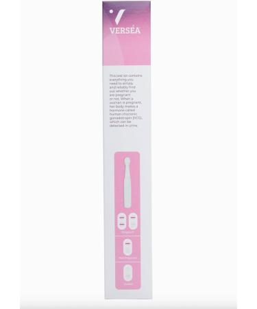Versea Easy Lab One Step Pregnancy Kit - 2 Pack | 99% Accuracy Rapid Response Tests for Early Detection - Fast & Easy Home Use - Buy Online on GoSupps.com