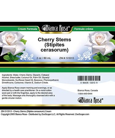 Bianca Rosa Cherry Stems (Stipites cerasorum) Cream (2 oz ZIN: 513313) - 2 Pack - Buy Online on GoSupps.com