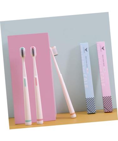 Minkissy 5-Pack Soft Bristle Toothbrushes for Adults - Light & Practical Tooth Cleaning Brushes in Spiral Color Box - Buy Online on GoSupps.com