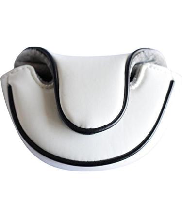 Hireko White Mallet Putter Headcover - Premium Golf Club Protection - Buy Online on GoSupps.com