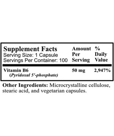 Daily Manufacturing Activated Vitamin B6 - Buy Online on GoSupps.com