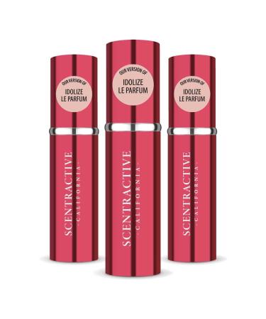 CA Perfume Impression of Idolize Le Parfum For Women Replica Version Fragrance Dupes Concentrated Long Lasting Eau de Parfum Spray Refillable Atomizer Bottle 0.17 Fl Oz/5ml-X3 LNCM IDOLIZE LE PARFUM IMPRESSION 0.51 Fl Oz (Pack of 1)