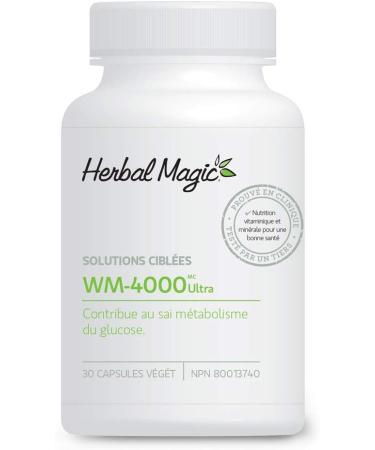 Herbal Magic WM-4000 Ultra Glucose Metabolism Management Supplement for Women & Men with Chromium + B Vitamins to Balance Energy Non-GMO Vegetable Capsules - Buy Online on GoSupps.com