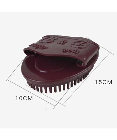 Harayaa 6x Massage Brush Tool - Relaxing Portable Gua Sha Tool for Back Pain Relief | International Shipping Available - Buy Online on GoSupps.com