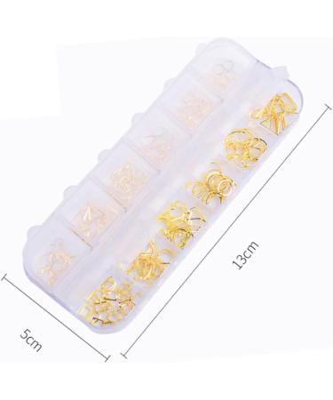 Beaupretty Faux Nails Tools Boxes nail tools nail art decoration manicure tools nail decorations for nail art manicure decoration nail art rivet nail decor metal Nail supplies rose gold - Buy Online on GoSupps.com