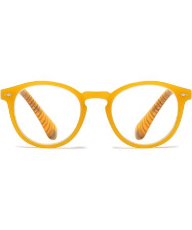 Koosufa Modern Round Reading Glasses for Men - Lightweight Anti-Fatigue Eyewear with Strength Options 1.0 to 4.0 - International Shipping Available - Buy Online on GoSupps.com