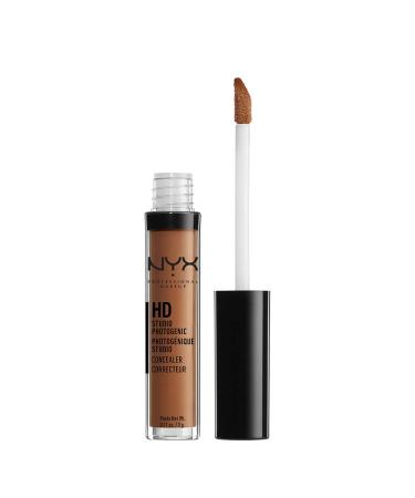NYX Professional Makeup HD Photogenic Concealer Wall for all skin types medium cover color: cappuccino 08.2 cappuccino 3 g (1 Pack)