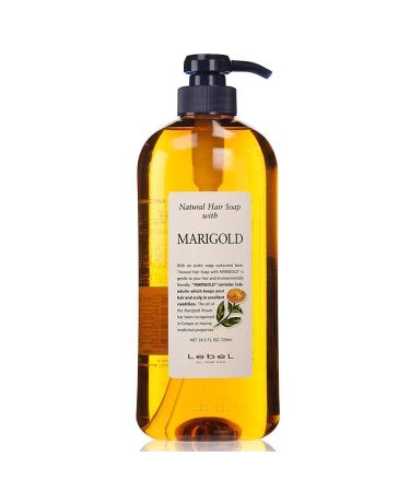 Lebel Natural Hair Soap With - Marigold - 720ml (Green Tea Set)