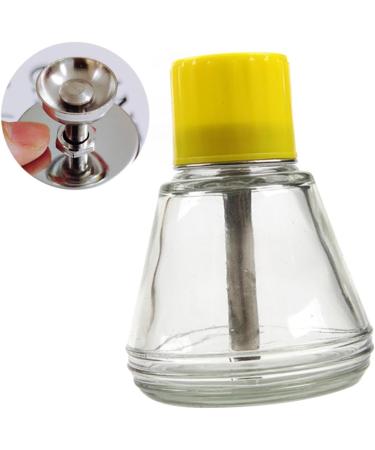 FOMIYES 150ml Drop Shaped Nail Polish Remover Bottle Portable Dispenser Pump For Liquid Storage 150ml Transparent Color Drop Shape - Buy Online on GoSupps.com
