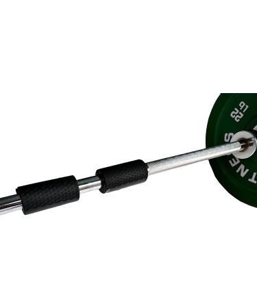 YUHQC Weight Bar Grips - Standard Barbell/Dumbell Thick Bar Training Adapter for Weightlifting & Cable Attachments - Fitness Rope Grips for Arm & Forearm Strength - Black - Buy Online on GoSupps.com