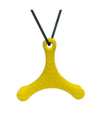Yuanshenortey Baby Teething Ring - Silicone Sensory Chew Toy Necklace | Safe Chewy Toy for Autism & Teething Relief - Buy Online on GoSupps.com