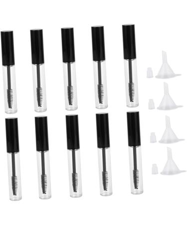 NOLITOY 20 pcs DIY Cream Made Containers Empty Self Lid Mascara Lids Oil Growth Refillable with 1 ml (Pack of 1) Blackx2pcs - Buy Online on GoSupps.com