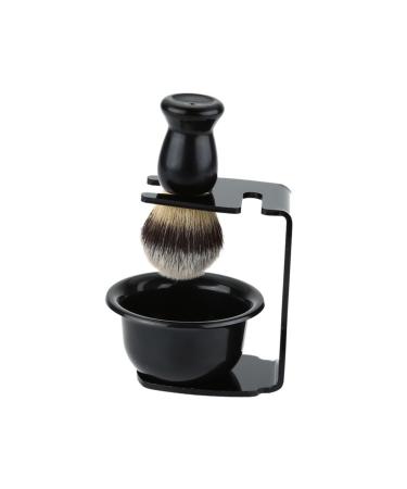 Zerodeko 2pcs Men's Shaving Kit Unbreakable Holder Stand Soap Mug Safety Razor & Cream Bowl Perfect Grooming Set - Buy Online on GoSupps.com