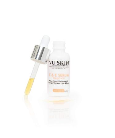 VU Skin Vitamin C & E Serum with Ferulic Acid | Anti-Aging & Dark Spot Corrector | Hydrating Facial Moisturizer for Men & Women (1 oz) - International Shipping Available - Buy Online on GoSupps.com