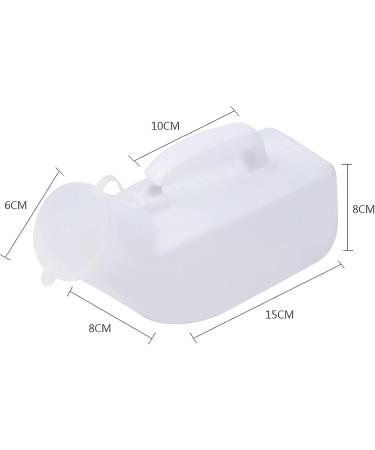 Urinal Bottle -for Men and Elderly 1000ml Urine Jar Spill Proof Plastic Urinals for Urine Collection and Travel Pee Bottle Happy - Buy Online on GoSupps.com