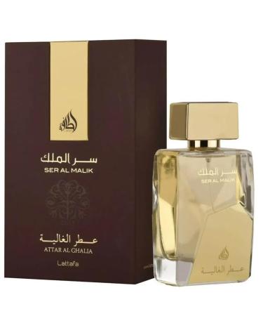 100% Original Arabic Luxury Ser AL Malik 100-ML EDP Men Women Fragrance Perfume Scent 3.38Floz Spray.