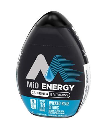 MiO Energy Wicked Blue Citrus - 2 Pack, 8 Fl Oz each - Buy Online on GoSupps.com