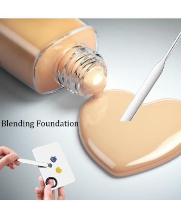 Picasso Makeup Spatula Set with Stainless Steel Palette - Professional Korean Foundation Tool - Buy Online on GoSupps.com
