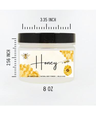 Body Powder for Women & Men Scented Honey Fragrance Perfume Dusting Powder Bath Powder with Fragrance & Essential Oils Talc-Free 10oz Container with Lid Made in USA - Buy Online on GoSupps.com