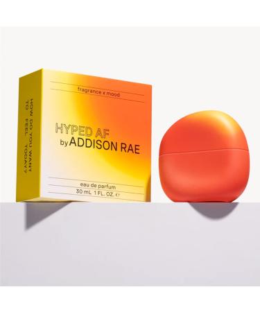 Addison Rae Fragrance Hyped - Perfume for Women - Woody Citrus Cologne for Women - Opens with Mandarin and Blood Orange - 1 oz EDP Spray Hyped AF - Woody Citrus 1 Fl Oz (Pack of 1) - Buy Online on GoSupps.com
