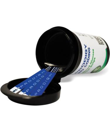 PRODIGY No Coding Blood Glucose Test Strips Box of 50 Strips - Buy Online on GoSupps.com