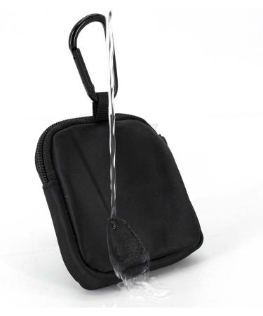 Coowone Waterproof Dog Treats & Training - Integrated Feces Bag Dispenser & Adjustable Shoulder Bag (Black) - Buy Online on GoSupps.com