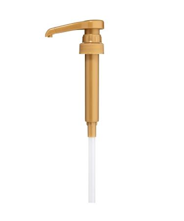 6-Pack Gold Coffee Syrup Pumps | Compatible with 750 mL Torani & Davinci Bottles - Buy Online on GoSupps.com