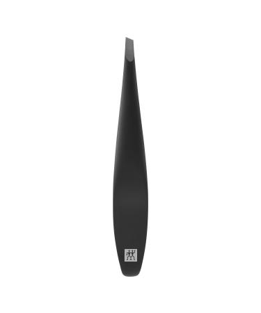 ZWILLING professional tweezers eyebrow tweezers made of stainless steel bevelled hair plucker carbon matt premium black - Buy Online on GoSupps.com