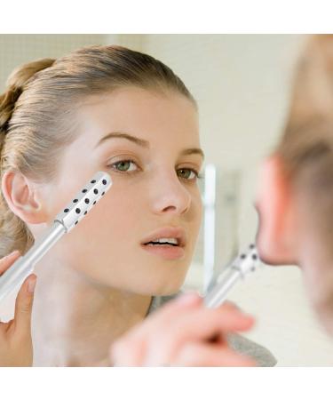38 Beauty Germanium Roller - Uplifting Facial & Body Skin Care Tool for Tightening Reducing Wrinkles & Eye Pouches | Silver - Buy Online on GoSupps.com