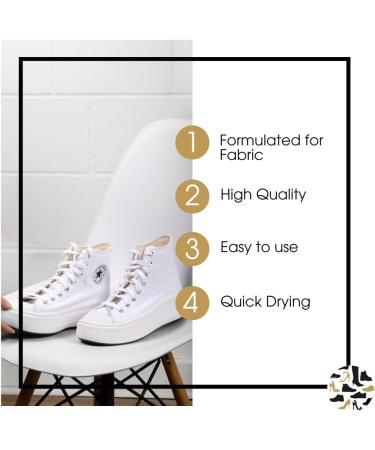 Shoe Clinic Fabric Cleaner and Fabric Protector | Use on Boots Trainers & More for Men & Women Shoe Cleaner - Buy Online on GoSupps.com