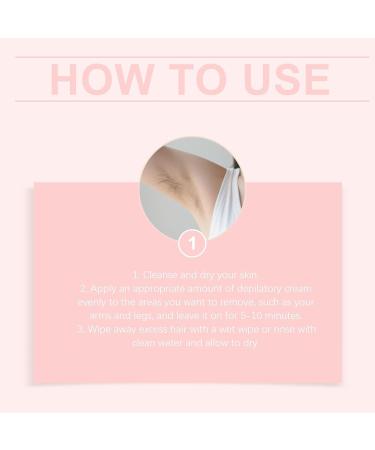 Body Hair Removal Cream - 150g Gentle Hair Removal Product Fast-Acting Odorless Cream for Hair Removal For Women and Teenagers Legs Thighs Underarms Chest and Intimate Areas - Buy Online on GoSupps.com