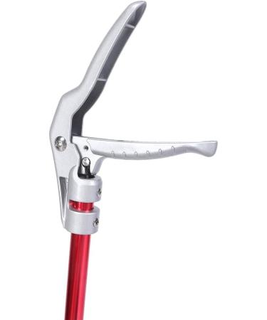 Aluminum Foldable Heavy Duty Reptile Grabber Snake Tong Good Toughness Grabber Tool for(red 120cm) - Buy Online on GoSupps.com