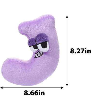 Alphabet Lore Plush Animal Toy | Cute Funny Educational Stuffed Doll for Kids and Adults | Perfect Gift for Christmas and Birthdays | Boys Girls Stocking Stuffer (J) - Buy Online on GoSupps.com