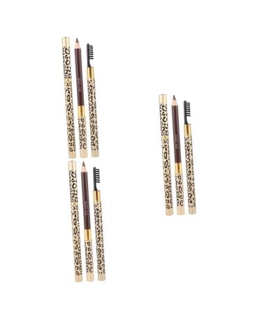 FOMIYES 6 Pcs Eyeliner Pencil Brow Gel Brow Brush Long Lasting Eyebrow Pencils Eyebrow Brush Make up 1 count (Pack of 1) Picture 1x3pcs