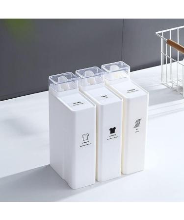 Large-Capacity Laundry Detergent Sub-Bottling Clothes Softener Empty Bottle Bathroom Shower Gel Refill Replacement Bottle - Buy Online on GoSupps.com