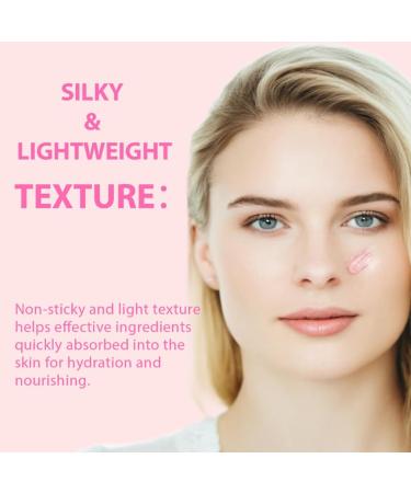 3PCS Pink Peptide Eye Cream for Women Reduces Dark Circles & Wrinkles Lifting and Firming Deep Moisturizing - Buy Online on GoSupps.com