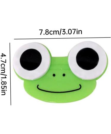 Buy Peosaard Cartoon Frog Contact Lens Case - 3pcs Animal Lens Holder for Safe Storage | Fun & Cute Lens Box - Buy Online on GoSupps.com