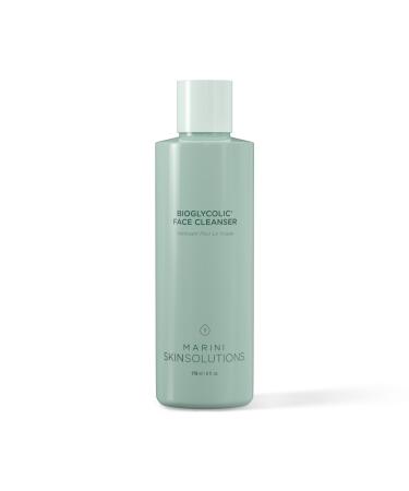 Marini SkinSolutions Bioglycolic Face Cleanser - Gentle Resurfacing Facial Wash with Glycolic Acid - Non Foaming Non Irritating - Cruelty Free - Made in the USA - 6 fl oz