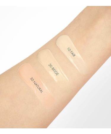 Moisturizing CC-Cream Foundation for Dry Sensitive Combination and Mature Skin Types 30 gr with Ginseng and Linden Extracts (20 Beige S-A) (Natural 35) - Buy Online on GoSupps.com
