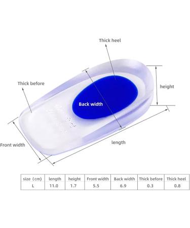 Silicone Heel Pads for Men - Ultimate Comfort & Support | Shop Internationally - Buy Online on GoSupps.com