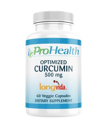 ProHealth Optimized Curcumin Longvida 60 Capsules (500 mg)