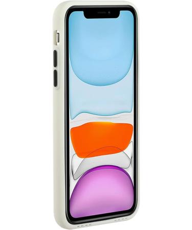 Tivenfezk Nadoli Silicone Case for Xiaomi Redmi 12C - Ultra Thin Shockproof Scratch-Resistant Wallet TPU Cover with Credit Card Holder - White - Buy Online on GoSupps.com