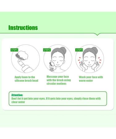 BIOAQUA Aloe Vera Massage Cleanser Facial Foam Cleaning Essence Refreshing Moisturizing Face Skin 120ml / 4.06fl.oz - Buy Online on GoSupps.com